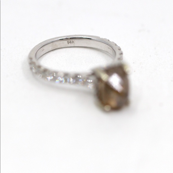 5.14 Carat Rough Diamond Engagement Ring - Picture 8 of 10